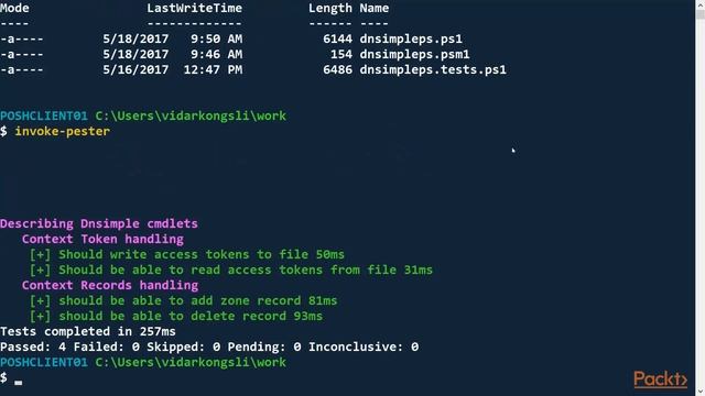PowerShell 5 Recipes : Creating Modules | packtpub.com смотреть онлайн