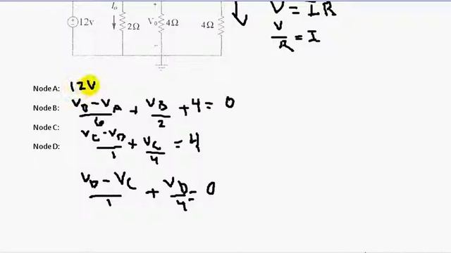 Node Voltage with Simple Resistive Circuits смотреть онлайн