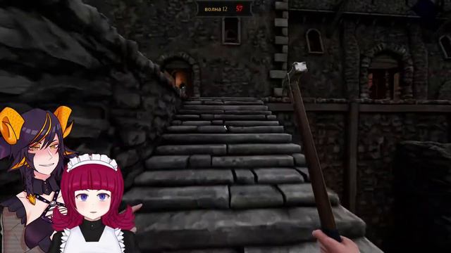 Мужики бьют друг друга палками и им хорошо | 【Ru Vtuber】 ( mordhau ) смотреть онлайн