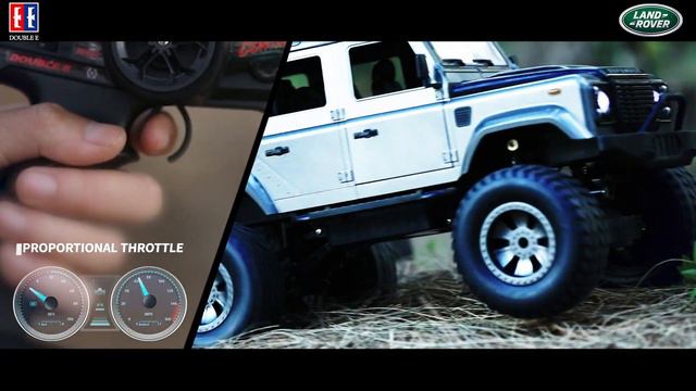 Remote Control Land Rover Defender | Double E Toys E372-003 смотреть онлайн