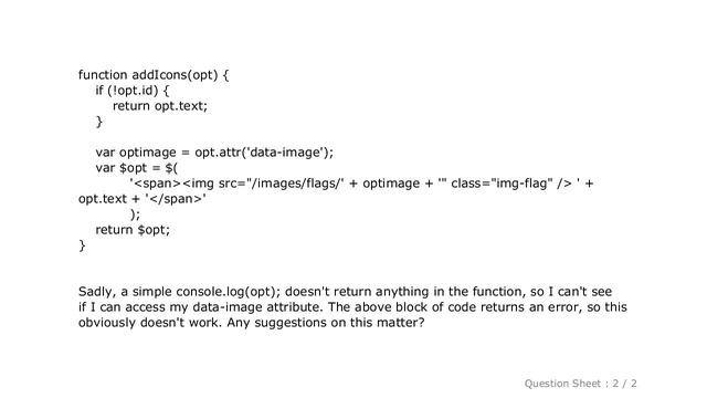 jQuery : Select2 add image icon to option dynamically смотреть онлайн
