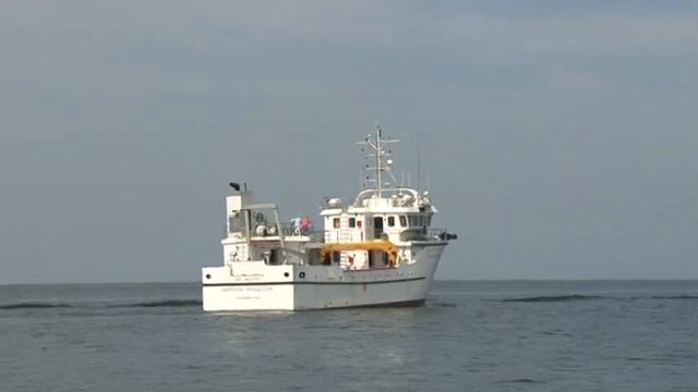 НИС "Морской процессор" показательный выход в море смотреть онлайн
