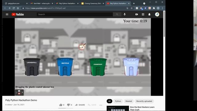 Paly Python Hackathon Closing Ceremony [6/19/21] смотреть онлайн