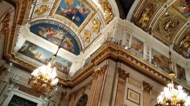 Выступление хоров в Исаакиевском соборе Петербурга . Horus music in St-Isaac cathedral смотреть онлайн