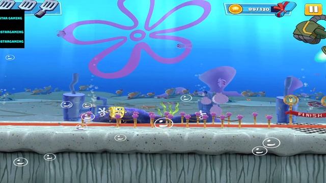 Spongebob SquarePants Patty Pursuit Game Play. Apple Arcade смотреть онлайн