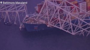 В США обрушился мост Фрэнсиса Скотта Ки