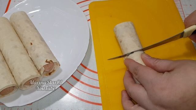 Если у Вас есть ЛАВАШ и СОСИСКИ ? Приготовьте этот Быстрый Вкусный ЗАВТРАК за 10 минут