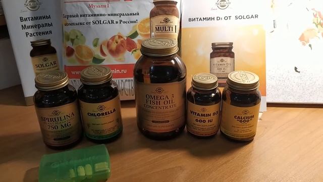 (3) Витамины Solgar  -  применение, выводы. Зимнее питание (о сырой(традиционной) пищи.
