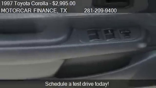 1997 Toyota Corolla DX - for sale in HOUSTON, TX 77073 смотреть онлайн