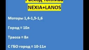 Что лучше Lanos или Nexia ?