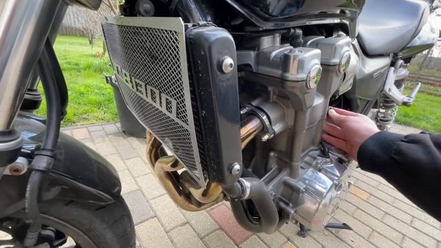 Honda CB 1300 Startup And Sound, Cold Start