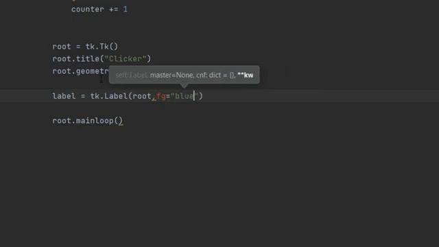 How to create a "clicker app" in Python using TKinter- Small Python Projects смотреть онлайн