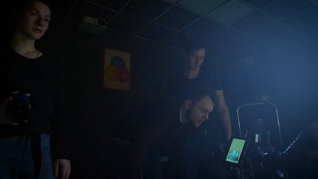 Backstage со съемок рекламного ролика 