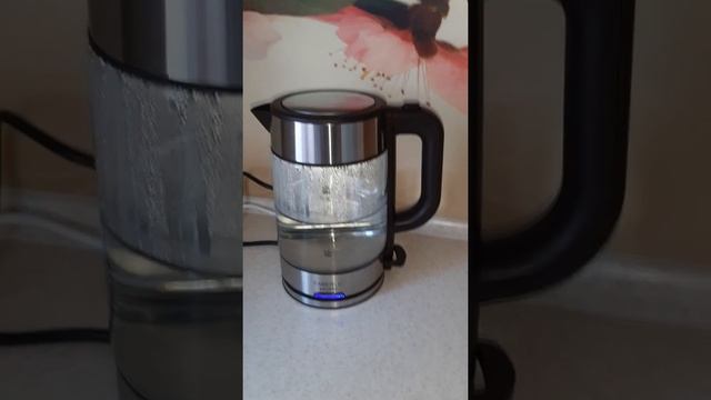 Наш новый электрический стеклянный чайник. смотреть онлайн