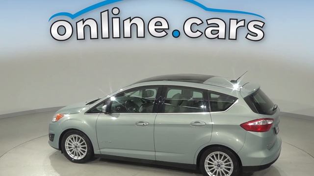 C11636NA Used 2013 Ford C-Max Hybrid SEL FWD 4D Hatchback Green Test Drive, Review, For Sale смотреть онлайн