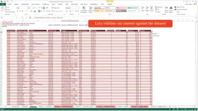 Logical Functions COUNTIFS смотреть онлайн