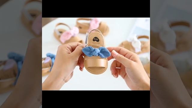 летние сандалии для девочки от 0 до 18 мес.