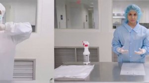 Как надеть защитные перчатки. Правила двойного надевания стерильных перчаток в чистых помещениях.