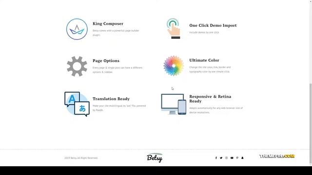 Betsy - A Clean WordPress Blog Theme video shop Maisaki смотреть онлайн