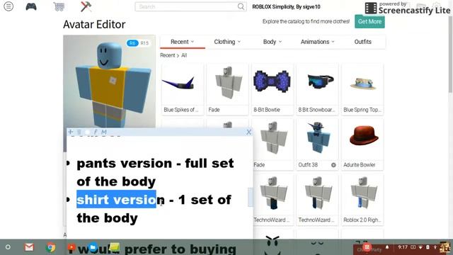 How to remove "Default clothing" in ROBLOX??? смотреть онлайн