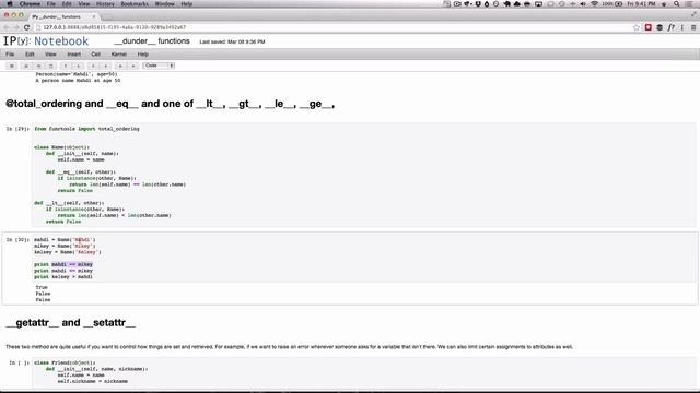 __dunder__ functions смотреть онлайн