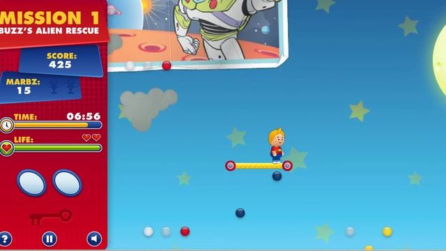 Toy Story 3 Marbelous Missions Buzz Lightyear & Woody Adventure Game смотреть онлайн