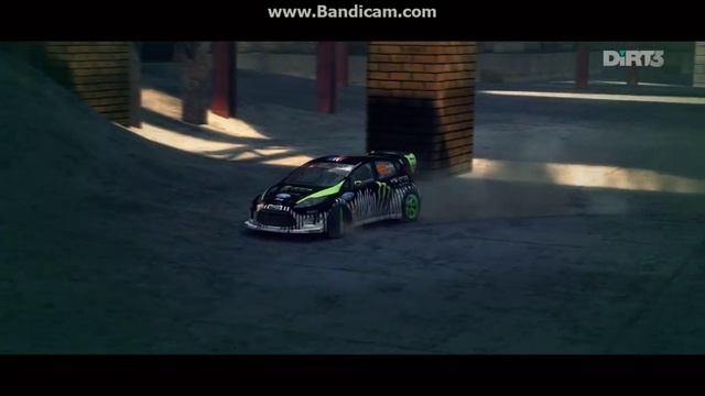 DiRT3 Gymkhana #4 (Ken Block Ford Fiesta RS) смотреть онлайн
