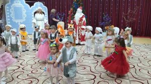 Танец "Новый год", младшая группа, новый год