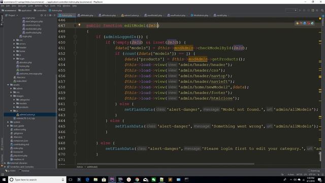 eCommerce in Codeigniter | Deleting model and updating models for a shop in Codeigniter смотреть онлайн