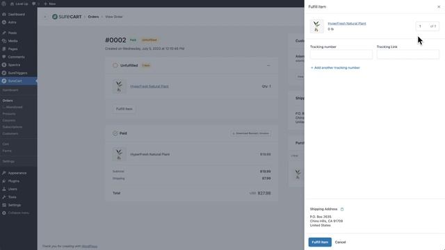 Guide To Order Fulfillment - SureCart Tutorial смотреть онлайн
