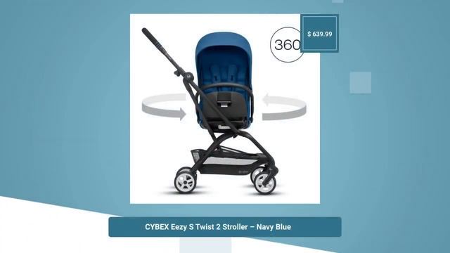 CYBEX Eezy S Twist 2 Stroller – Navy Blue смотреть онлайн