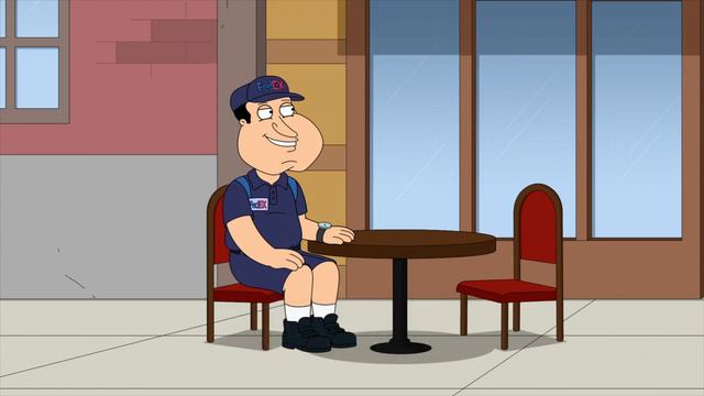 Family Guy - Quagmire and his fiancé Helen Hunt смотреть онлайн