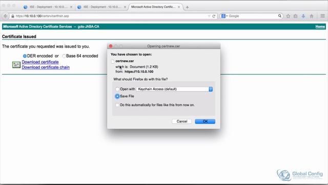 Cisco ISE 1.3 Certificate Installation Node Deployment смотреть онлайн