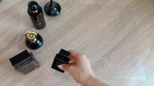 мои черные флакончики