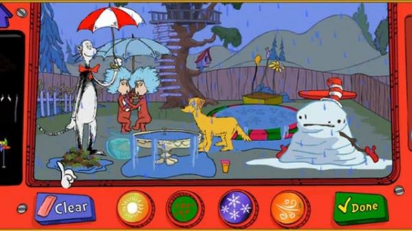 Cat in the Hat - Weather Transformer (2010 Flash Game)
