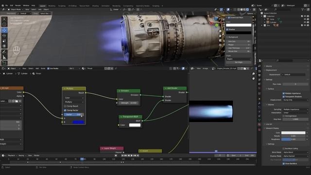 Creating a Jet Engine in Blender | Tutorial смотреть онлайн