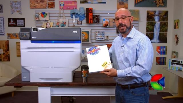 OKI Pro 9541WT White Toner Laser Printer - Features and Benefits смотреть онлайн