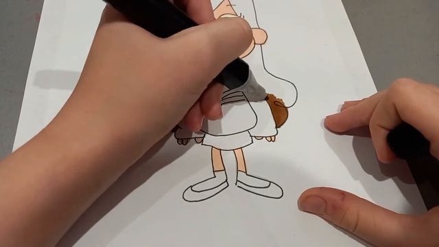 Красивая Мейбл из Мультфильма Гравити Фолз. Лёгкий способ нарисовать Мейбл. Мир Творчества. смотреть онлайн