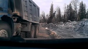 Зимник, дорога на Воркуту