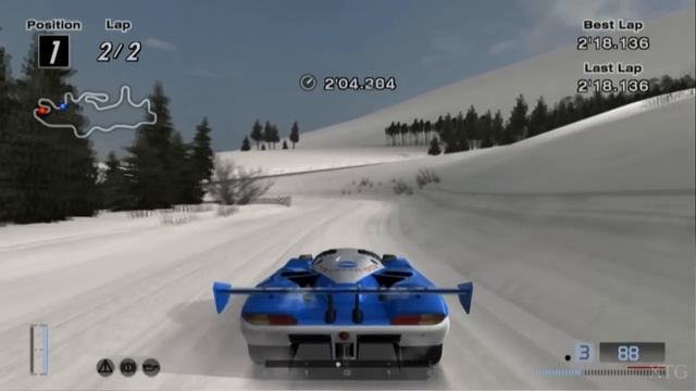 [#342] Gran Turismo 4 - Toyota MINOLTA 88C-V Race Car Rally PS2 Gameplay HD смотреть онлайн