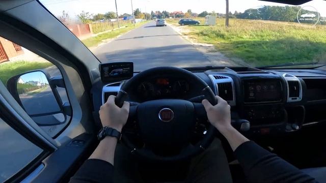 Fiat e-Ducato [Electric 122 HP 47kWh] | Test Drive #125 | POV Driver. TV смотреть онлайн