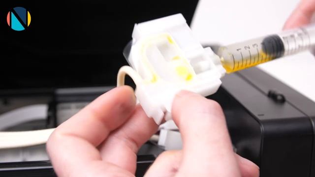 Как сменить чернила на Epson | Видеоинструкция смотреть онлайн