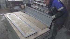 Стеллаж для производства тротуарной плитки и других бетонных изделий