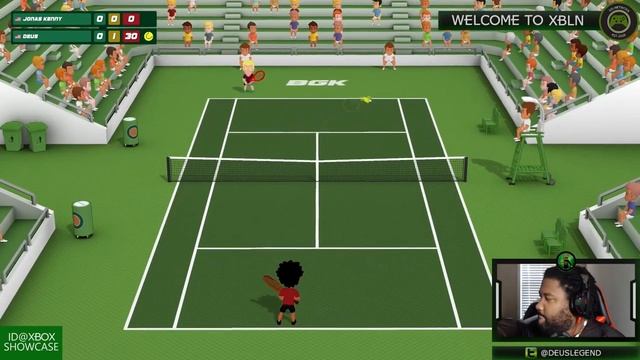 Super Tennis Blast Gameplay on Xbox One With Deus Legend смотреть онлайн