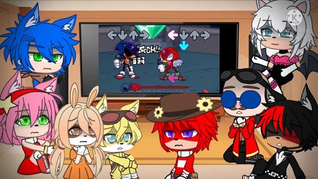 Sonic Characters React To Friday Night Funkin VS Tail’s Halloween // GCRV // FNF MOD смотреть онлайн