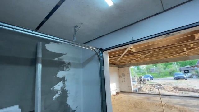 Гаражные ворота.установка автоматических ворот своими руками смотреть онлайн