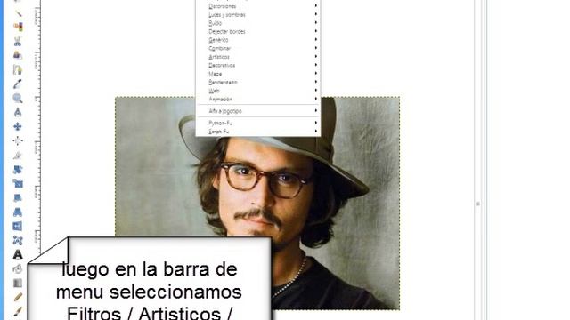 Convertir foto a caricatura con Gimp смотреть онлайн