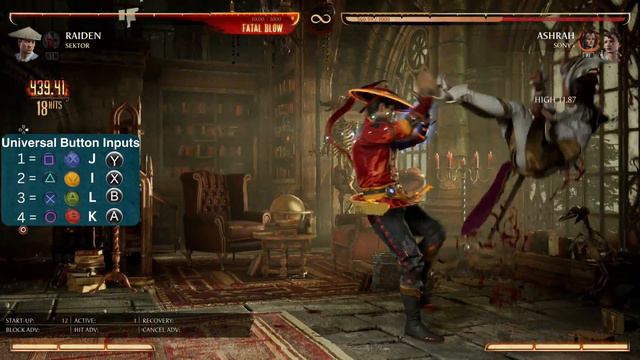 Mortal Kombat 1 - Raiden 50% Combo (Post Nerf Patch) (EASY!) Tutorial смотреть онлайн