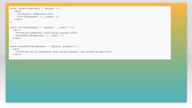 Passing/Accessing props in stateless child component смотреть онлайн