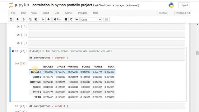 Data Analysis and Linear Regression Model in Python (Jupyter Notebook) :Portfolio Project 2/3 смотреть онлайн